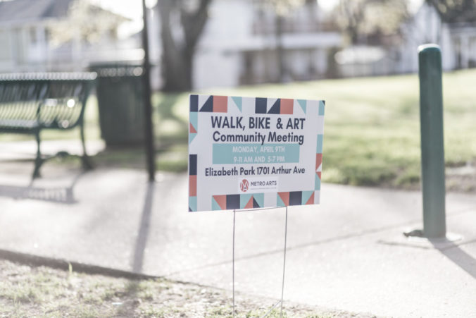 Community Meeting Signage