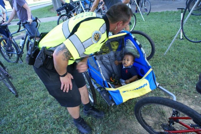 Baby No Happy Biking