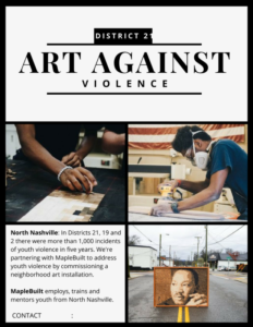 Art Against Violence Flyer